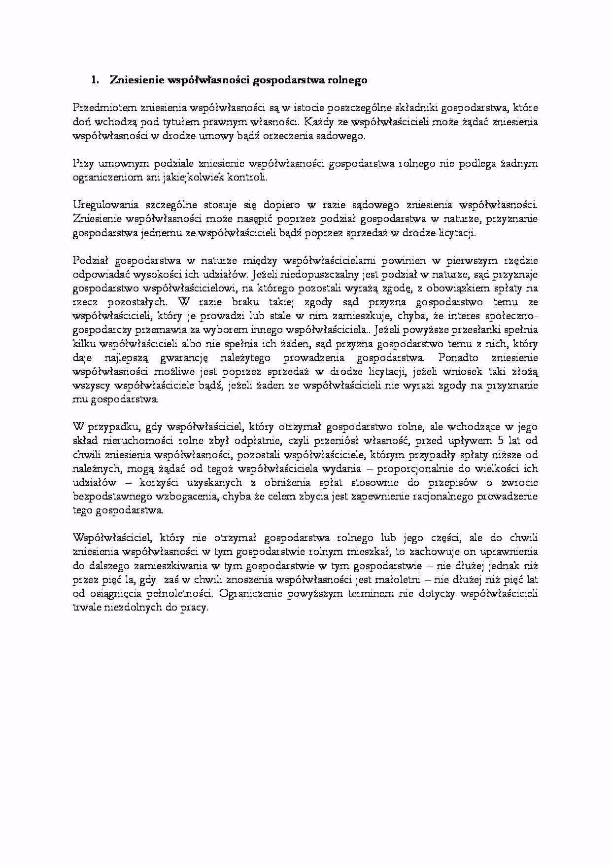 Jakie dokumenty do wniosku o zniesienie współwłasności?