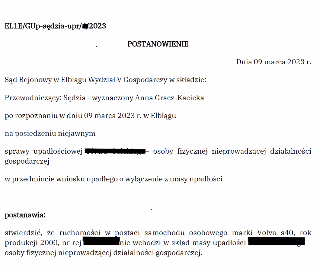 Czego nie można robić po upadłości konsumenckiej?