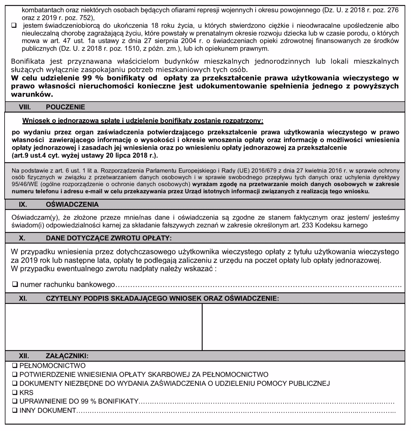 Co należy zrobić po otrzymaniu zaświadczenia o przekształceniu?