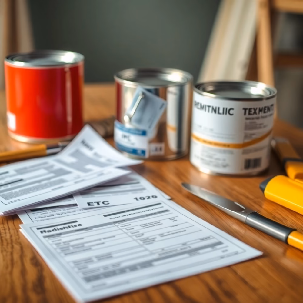 Czy malowanie ścian można odliczyć od podatku?