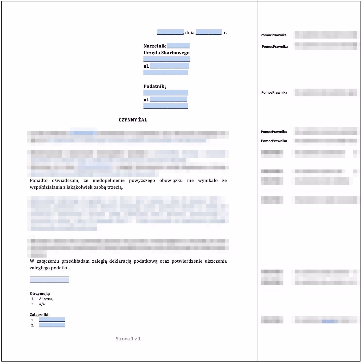 Czy warto pisać czynny żal?