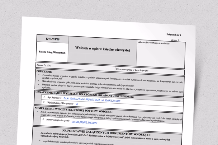 Jak uzyskać adres nieruchomości?