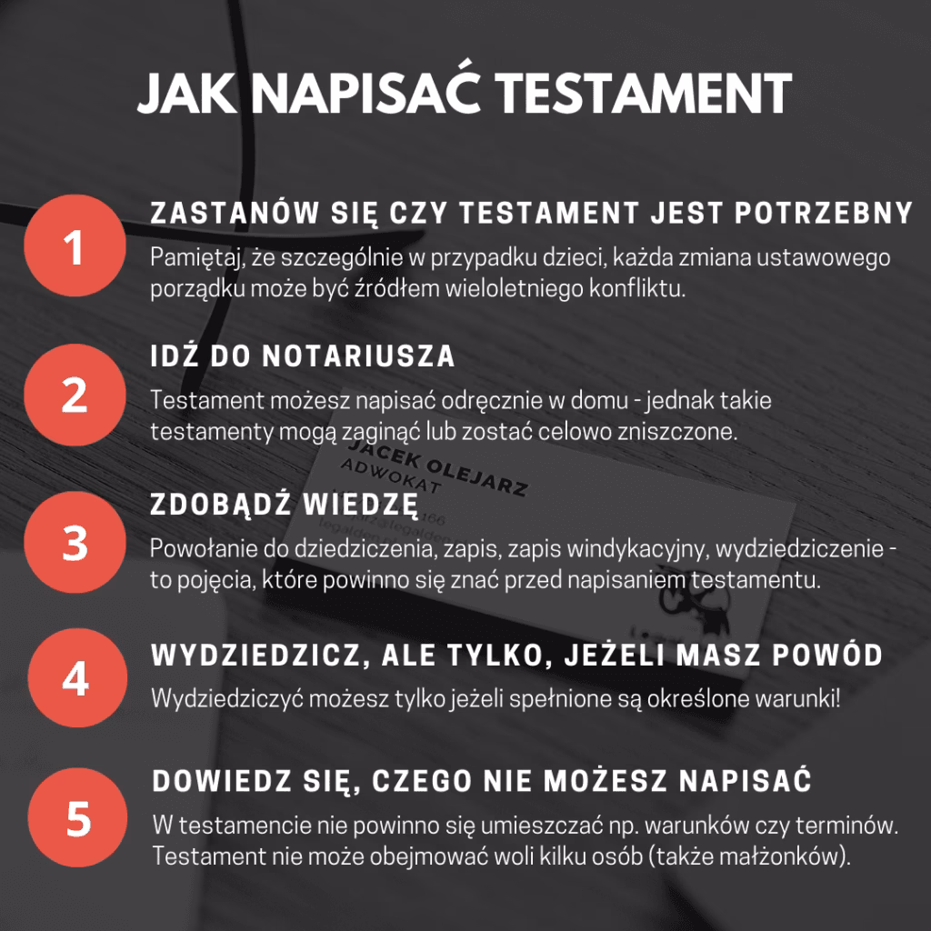 Czy notariusz ma obowiązek powiadomić o testamencie?