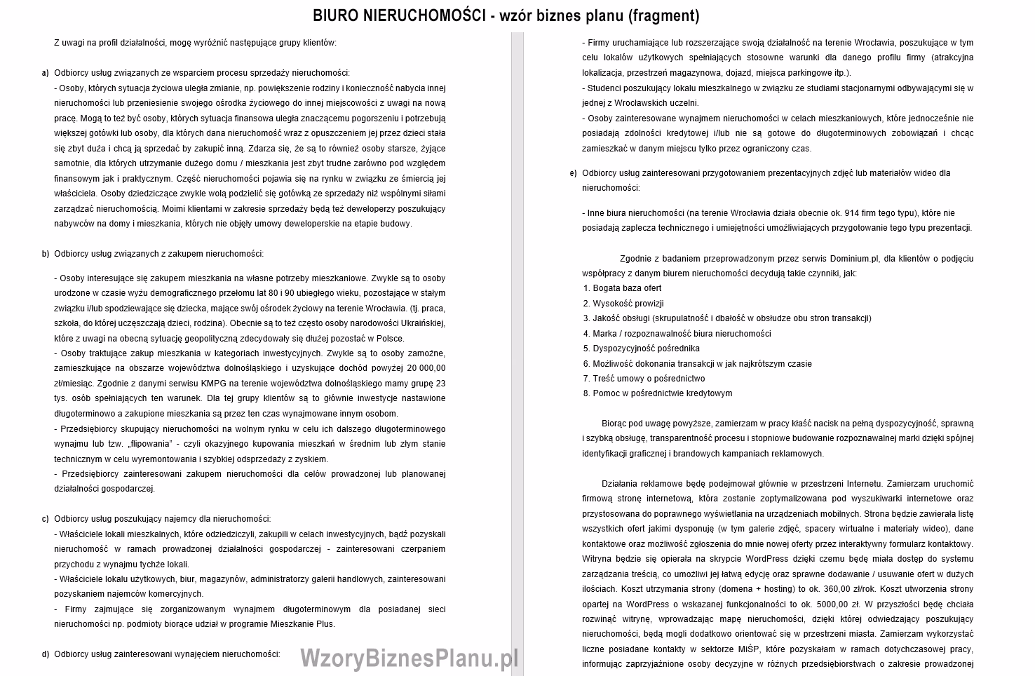 Ile kosztuje napisanie biznes planu do PUP?