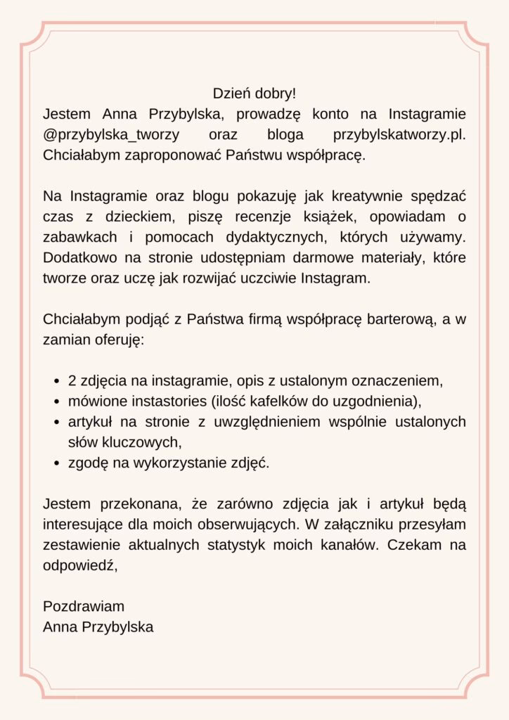 Jak napisać pismo o współpracy?