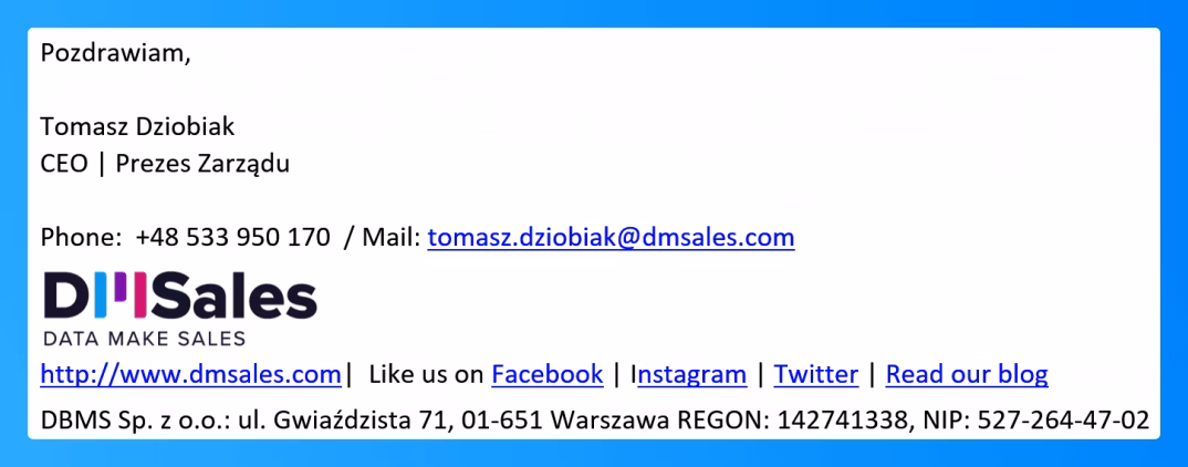 Jak stworzyć profesjonalną stopkę w mailu?
