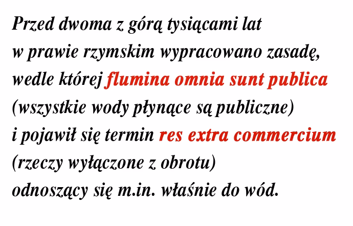 Jak sprzedać nieruchomości, na których znajdują się powierzchniowe wody płynące?