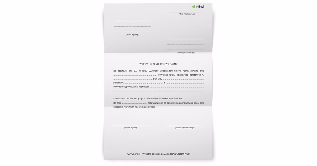 Czy można wypowiedzieć umowę użytkowania?