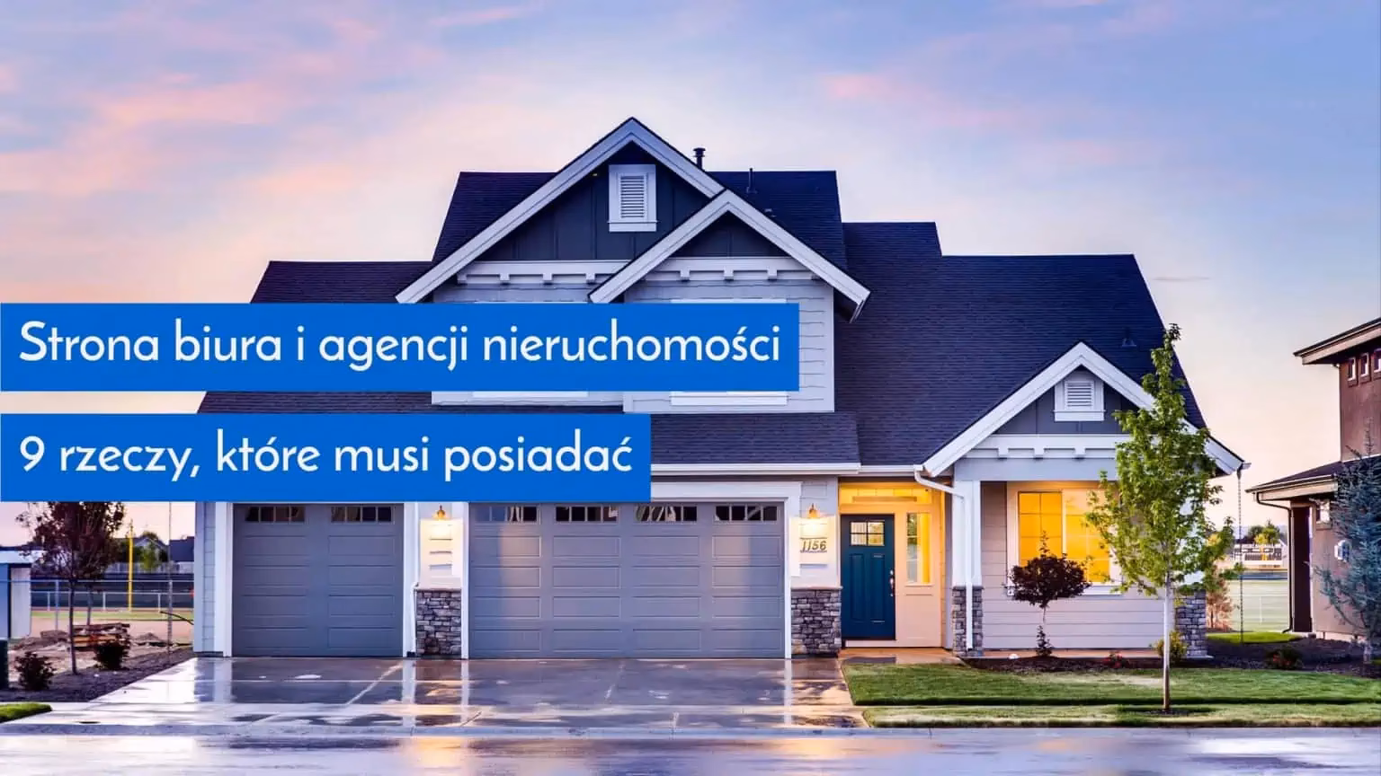 Ile kosztuje strona internetowa agenta nieruchomości?