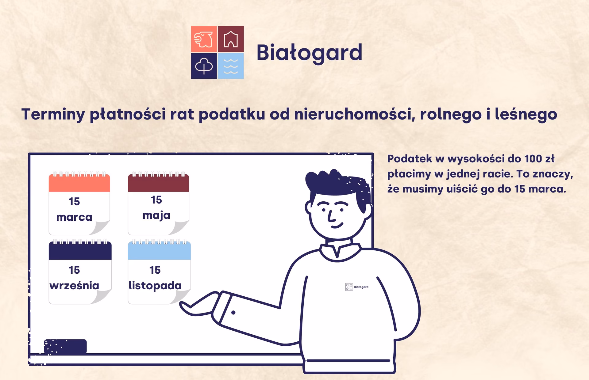 Jaki jest termin płatności podatku?